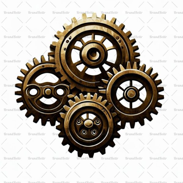 Steampunk Zahnräder